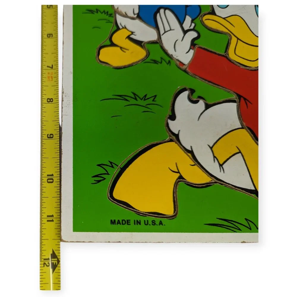 Vintage Playskool Disney Huey, Louie and Dewey Puzzle
